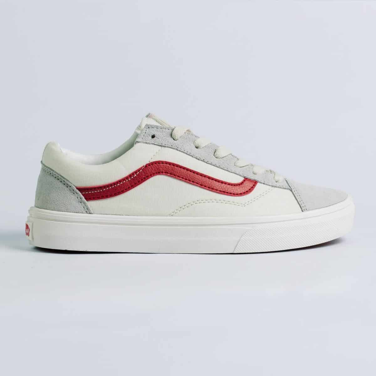 vans style 36 marshmallow racing red
