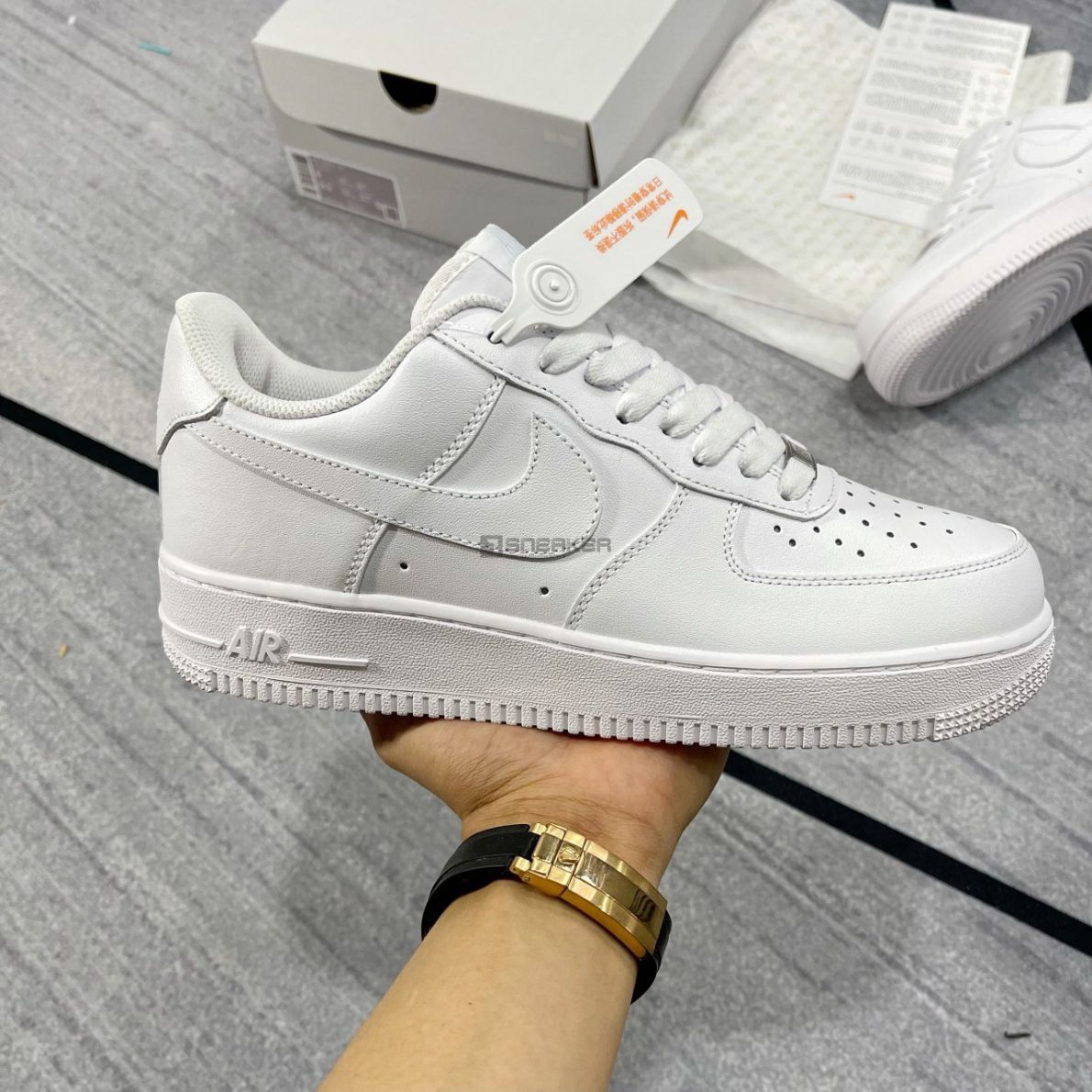 giay nike air Force 1 aF1 all white trang rep 1 1 9