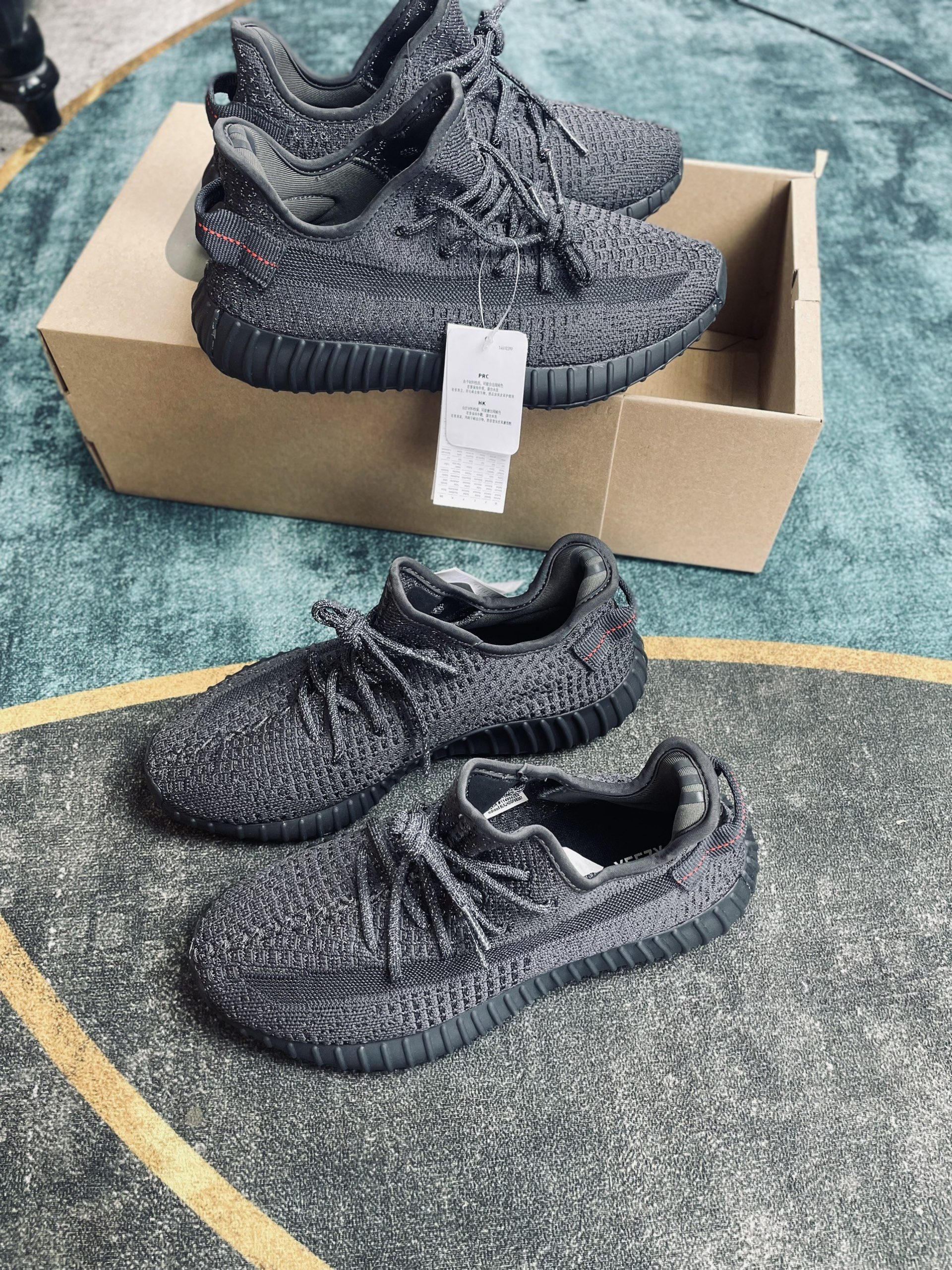 giay adidas yeezy boost 350 v2 static black rep 11 10 scaled