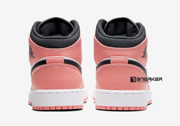Nike Jordan 1 Mid GS Pink Quartz 7