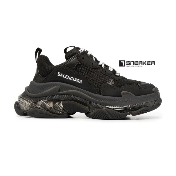 Balenciaga Triple S Black Đen Full Bản Sạch Replica™ 1:1 - 1Sneaker