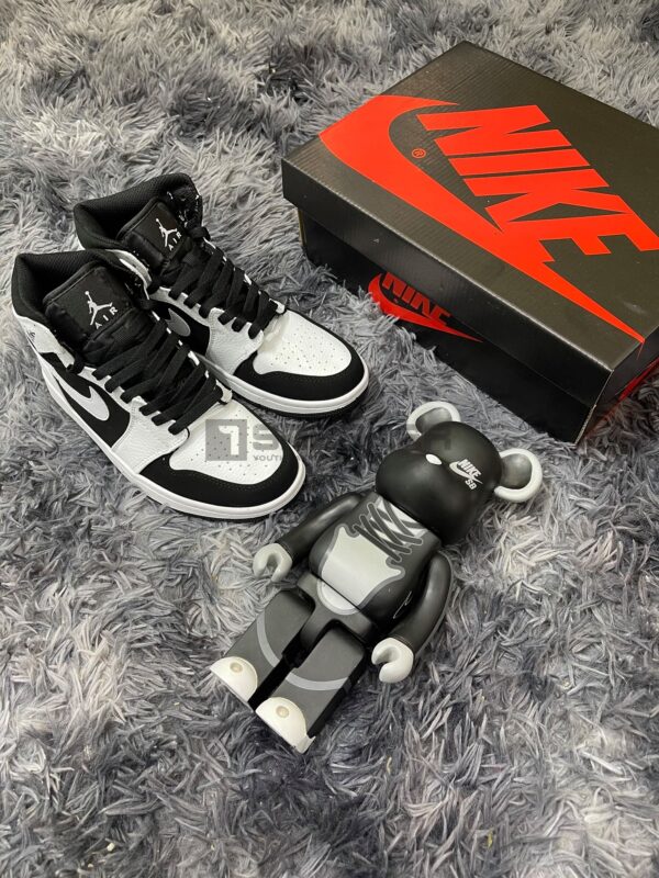 Nike Air Jordan 1 Trang Den Co Cao Panda 3
