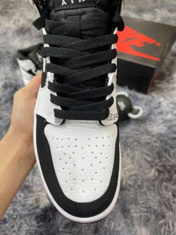 Nike Air Jordan 1 Trang Den Co Cao Panda 5