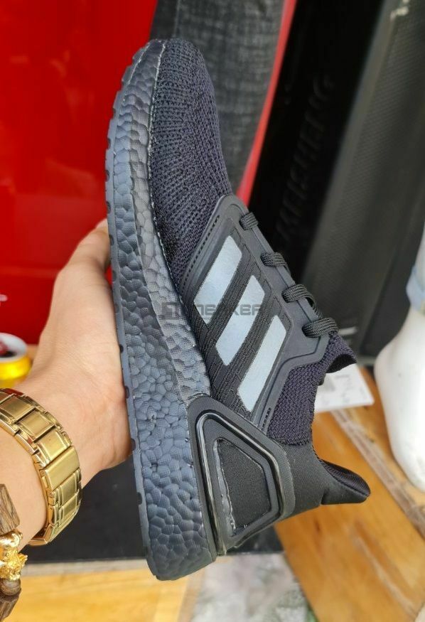 Adidas Ultra Boost 20 Triple Black Đen Full