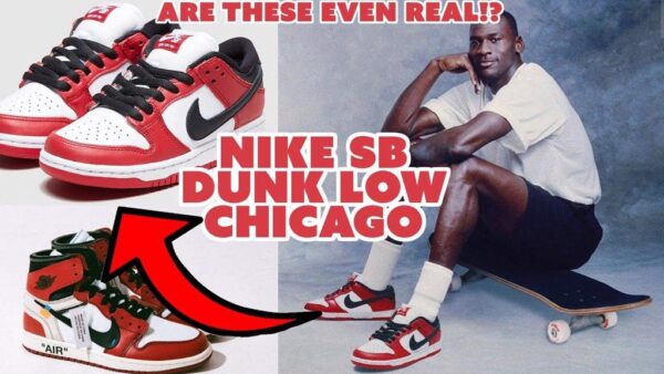 Giày Nike Sb Dunk Low J-Pack Chicago độc đáo