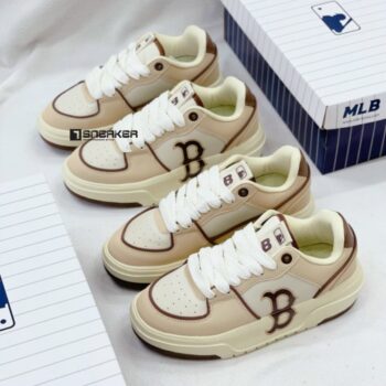 giay mlb chunky liner low boston beige 4