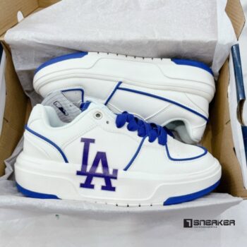 giay mlb chunky liner low la dodgers white blue 1 1