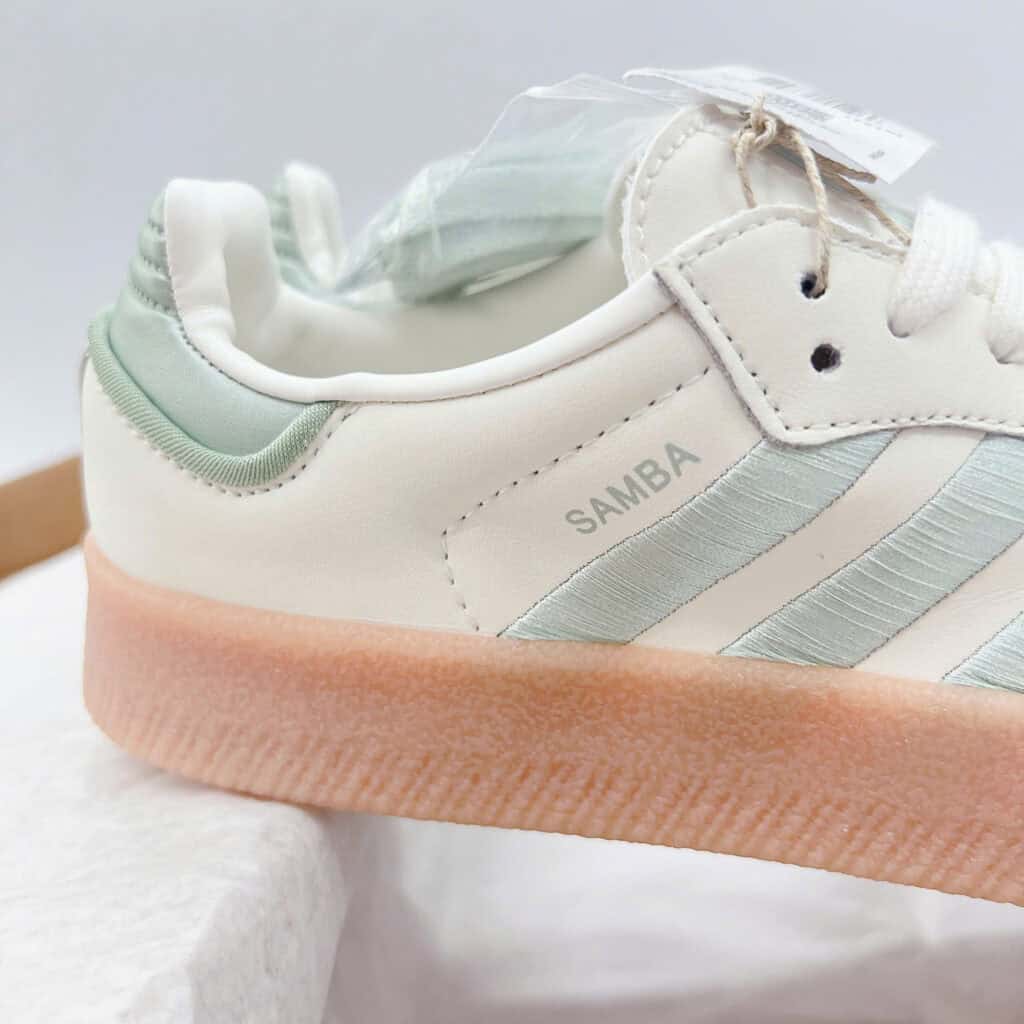 Giày adidas Samba Màu trắng xanh giay adidas samba mau trang xanh 10