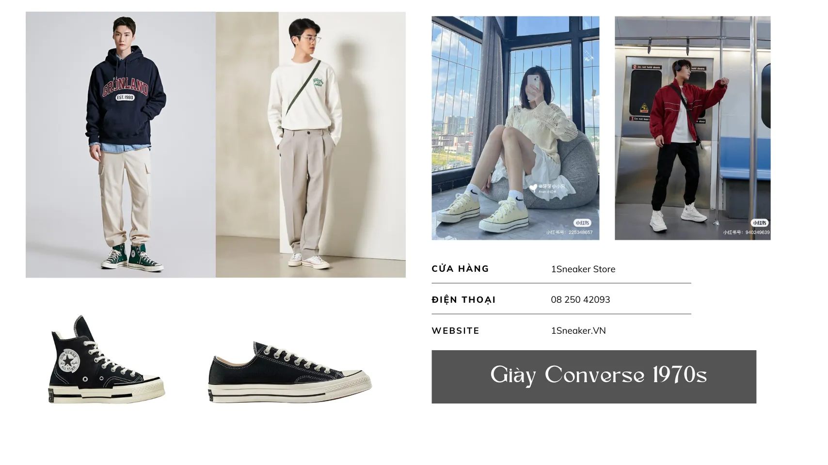 Giày Converse 1970s