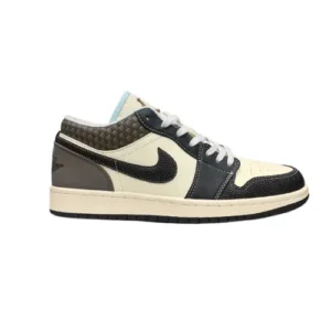 Air Jordan 1 Low Se Coconut Milk Black X Mocha_1sneaker