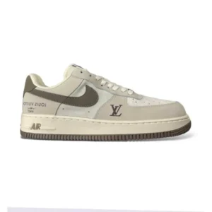 Nike Air Force 1 Louis Vuitton Brown Cream màu nâu