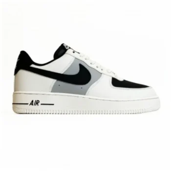Nike Air Force 1 Upstep Black White - Góc nhìn tổng quan