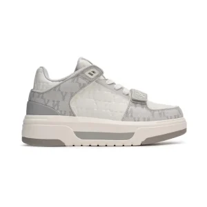 GIÀY MLB Chunky Liner Mid Classic Monogram NY GRAY