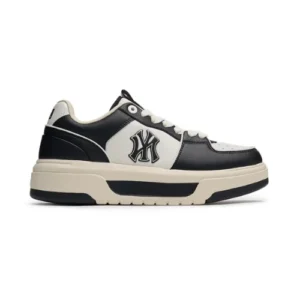 Giày MLB Chunky Liner Saffiano New York Yankees Black