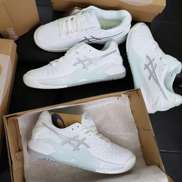 Giay Asics Gel Resolution 9 Wide ‘White Pure Silver 1042A226 100 4