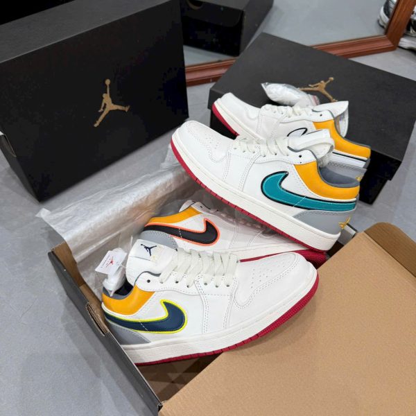 Giay Nike Air Jordan 1 Low Premium ‘Sail Yellow Ochre HV4511 133 6