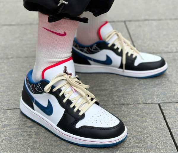 Giay Nike Air Jordan 1 Low ‘Blue Sashiko FV3622 141 1