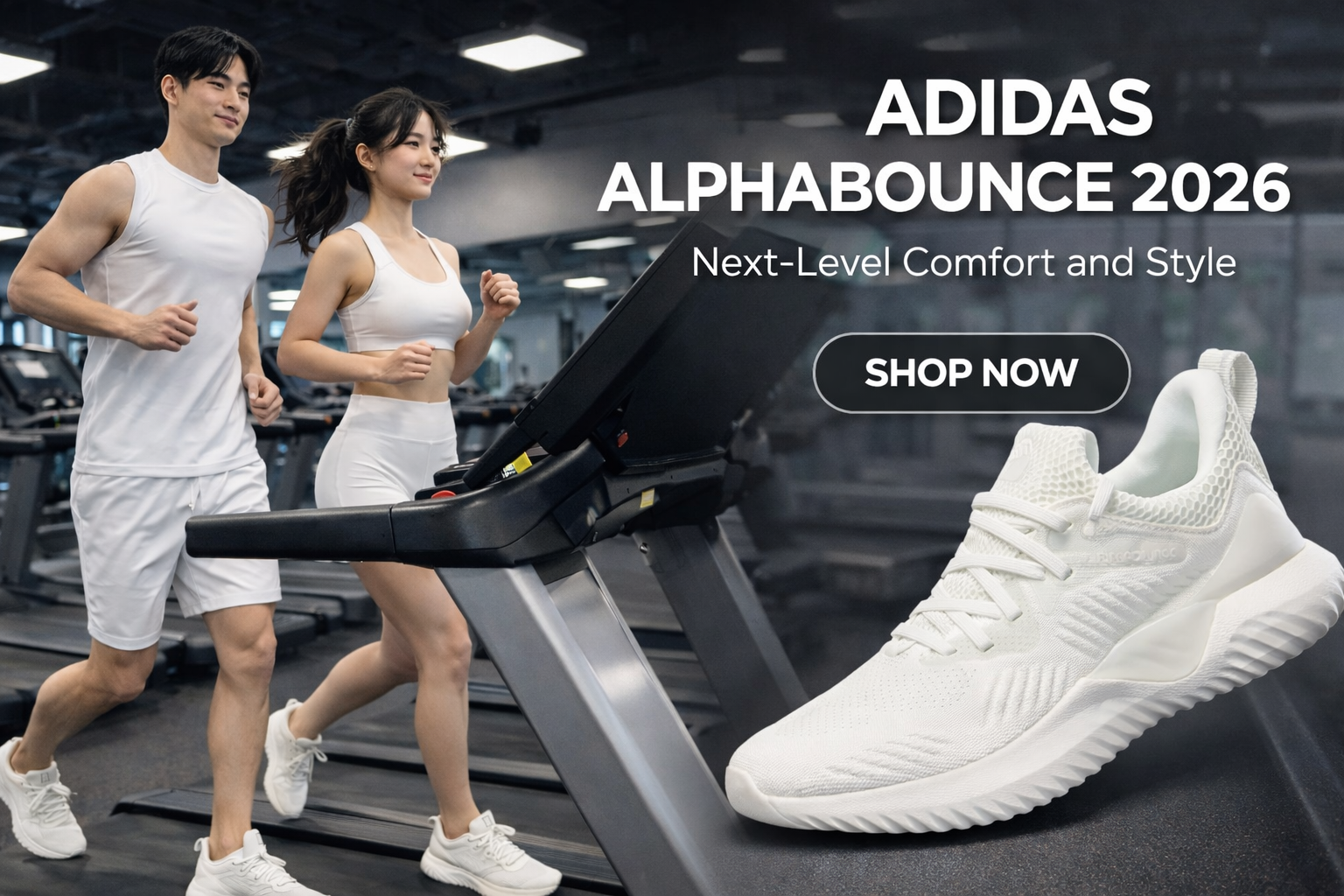 Adidas Alphabounce 2026 Tại cửa hàng 1Sneakaer