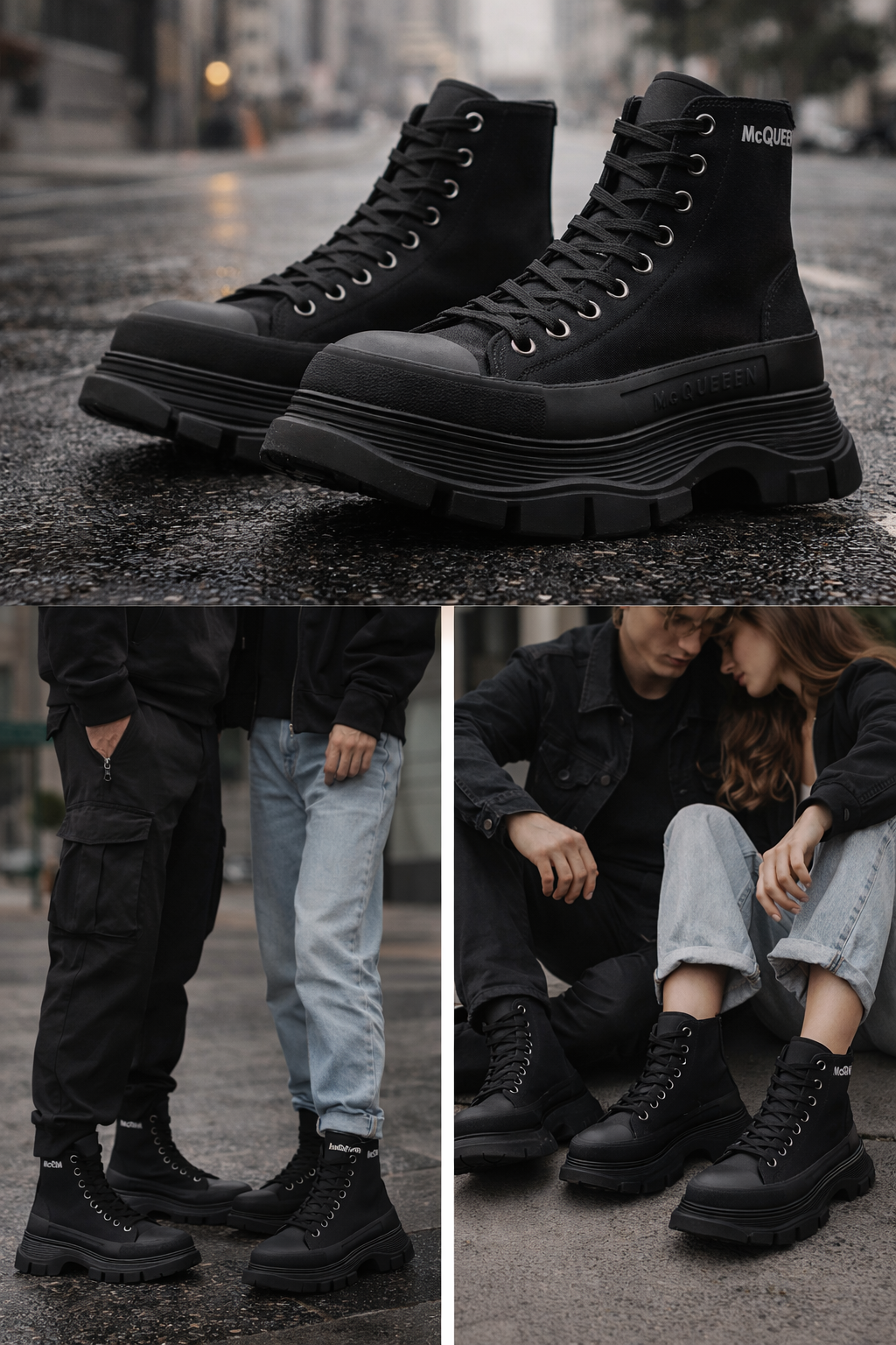 Alexander McQueen Tread Slick Boot