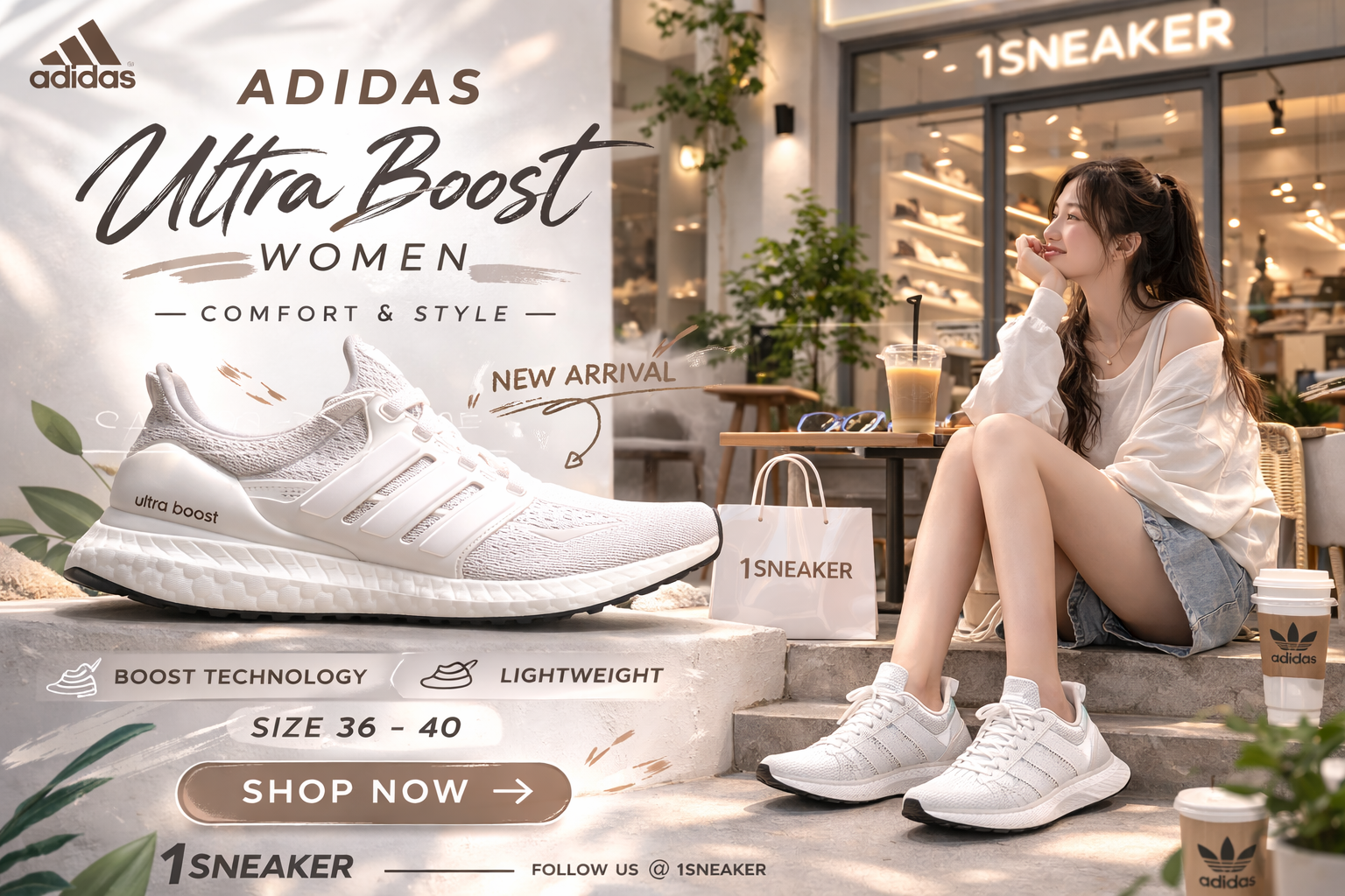 Giày Adidas ultra boost nữ