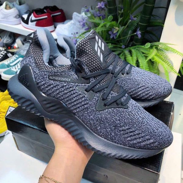 Giày Tập gym Adidas Alpha muối tiêu đen 2018