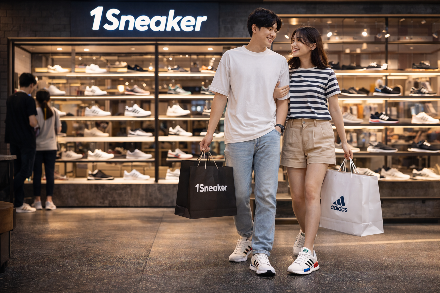 Giày adidas nam đi chơi