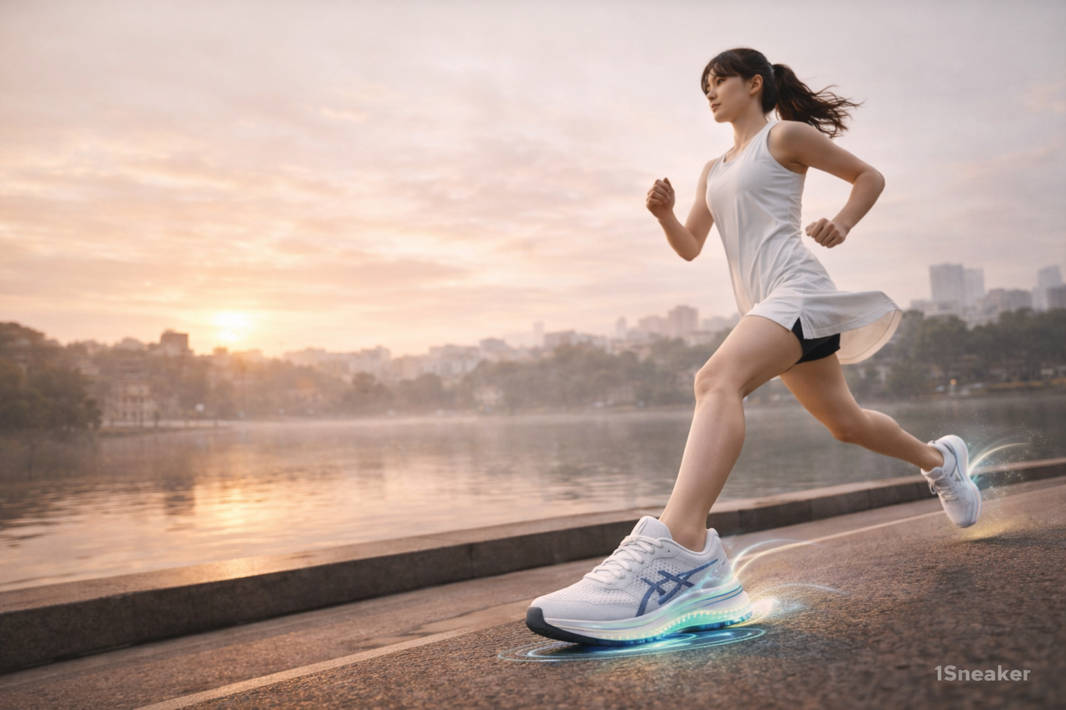giày chạy bộ thương hiệu ASICS