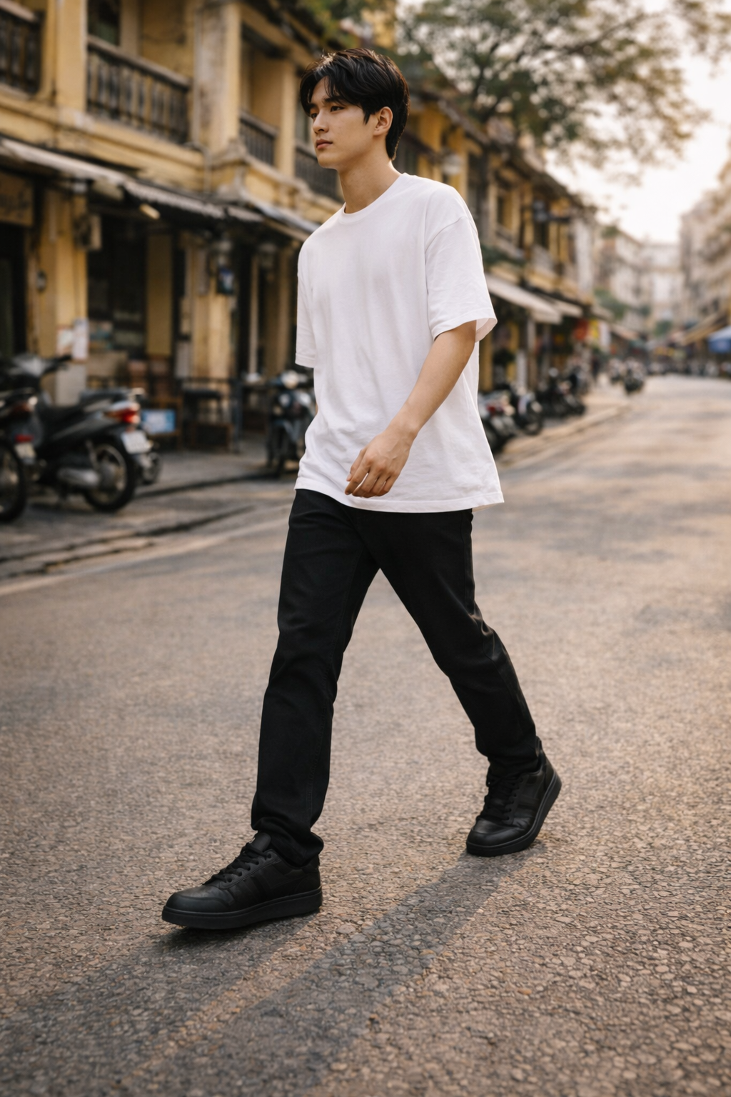 giày sneaker đen nam đẹp
