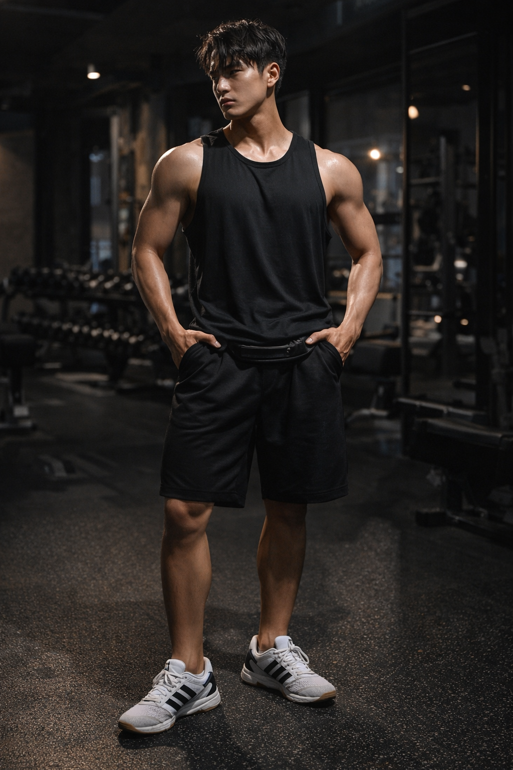 giày sneaker nam tập gym