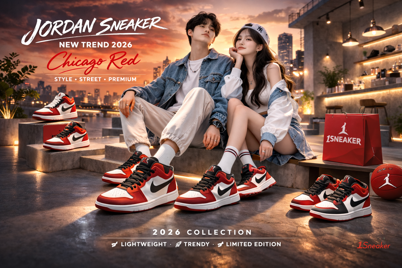 Giày Jordan 1 2026 Tại 1Sneaker